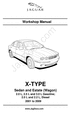 Thumbnail JAGUAR X TYPE 2001 - 2009 SERVICE REPAIR WORKSHOP MANUAL